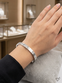 دستبند بنگل طرح کارتیر عشق (Cartier Love Bracelet)