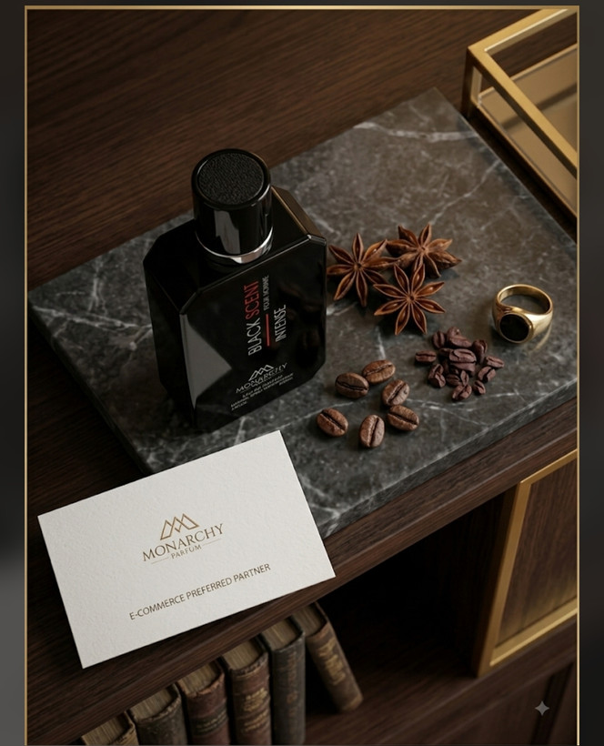 ادکلن مردانه بلک سنت اینتنس مونارکی (Monarchy Black Scent Intense) - ۱۰۰ میل